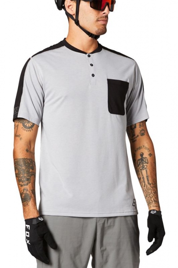 RANGER DRIRELEASE HENLEY JERSEY - Click Image to Close