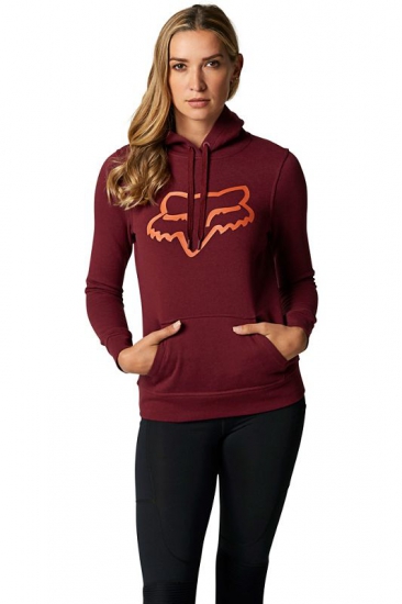 WOMENS BOUNDARY PULLOVER HOODIE - Click Image to Close