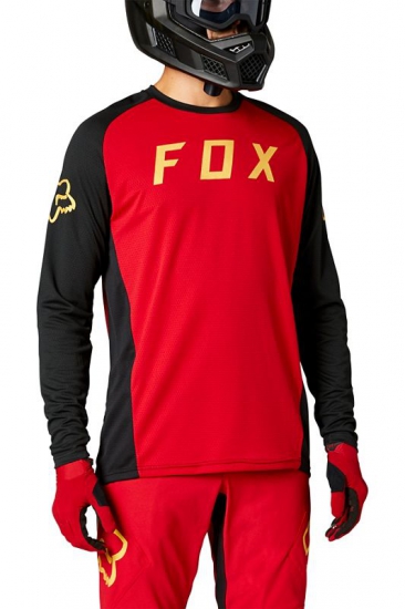 DEFEND LONG SLEEVE JERSEY - Click Image to Close